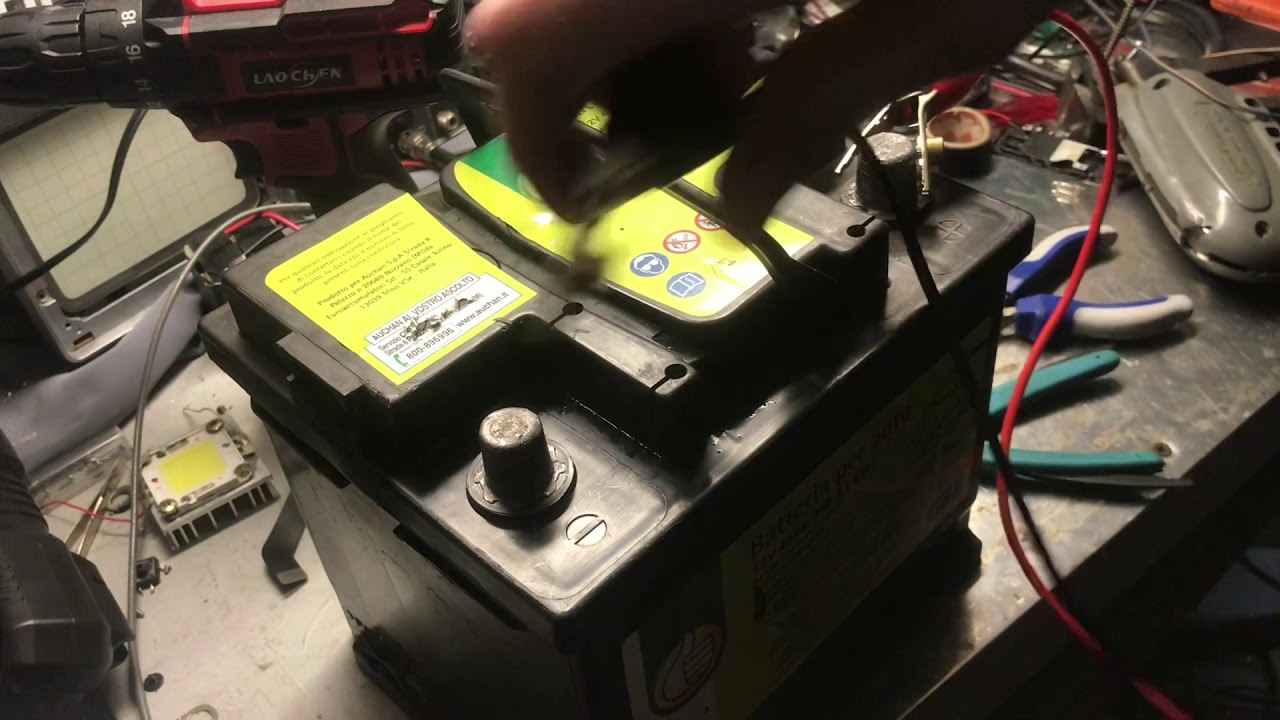 Desolfatatore gigapulse per batteria al piombo: Verifica funzionamento