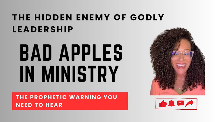 The Enemy You Let Stay Will Destroy Everything| You Can’t Keep the Bad Apple and Lead in Purity