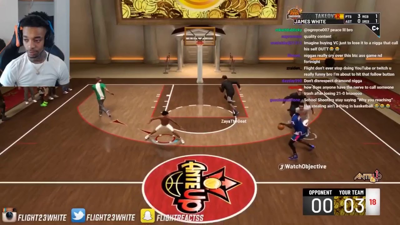 FlightReacts Drops Team Off 21-0 Then Hits 3 Big Threes To Beat Next Opponent - YouTube
