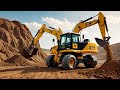 JCB 3DX and 3DX Super 4x4 Drainage Trench Dig and Chamber Installation Together | jcb video