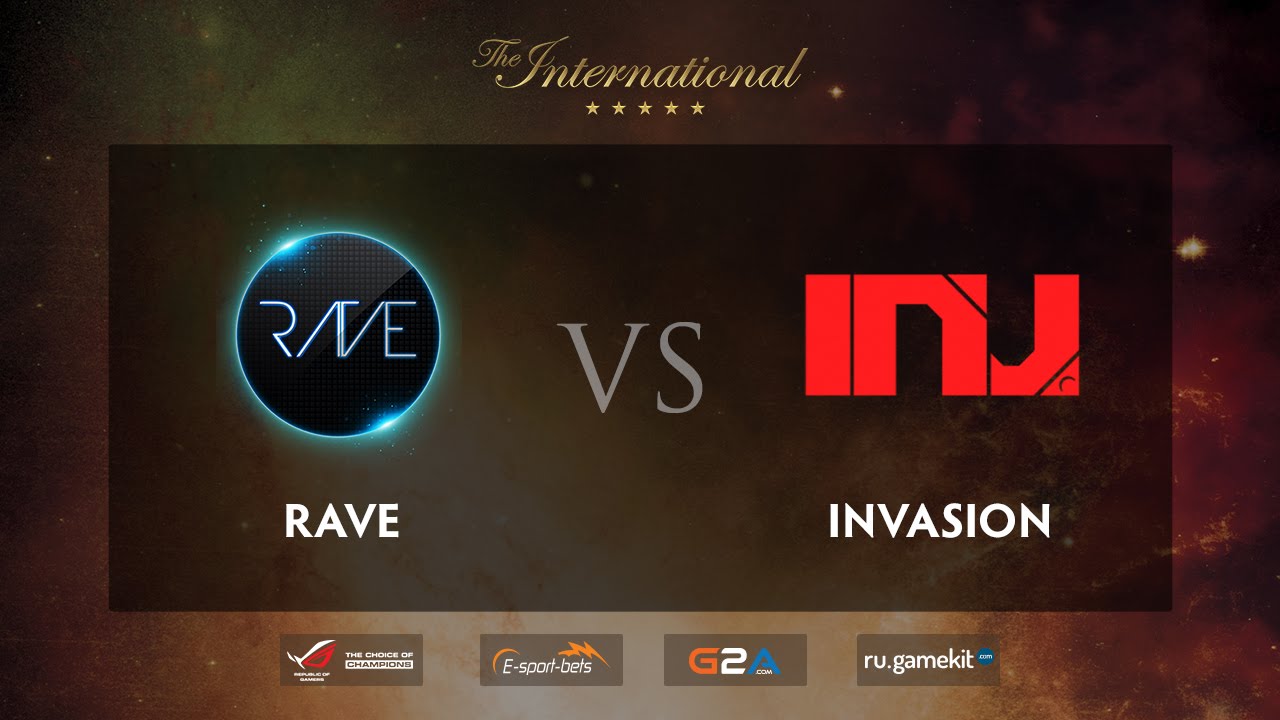 Invasion Rave RAVE vs INVASION Game 2, TI5 SEAQualifiers - YouTube