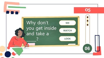 SEE LOOK WATCH | Find the Differences | Intermediate Level Part 1| A Quiz With Andrew