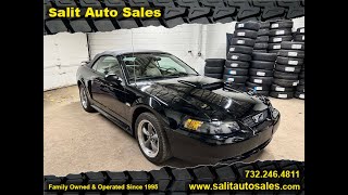 Salit Auto Sales - 2003 Ford Mustang GT convertible Centennial Edition Edison, NJ 2003 Mustang Gt 100th Year Centennial Edition
