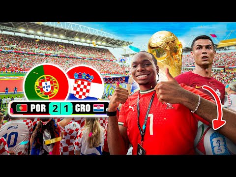 My First Fifa World Cup Match… Then I Caught The Match Ball!