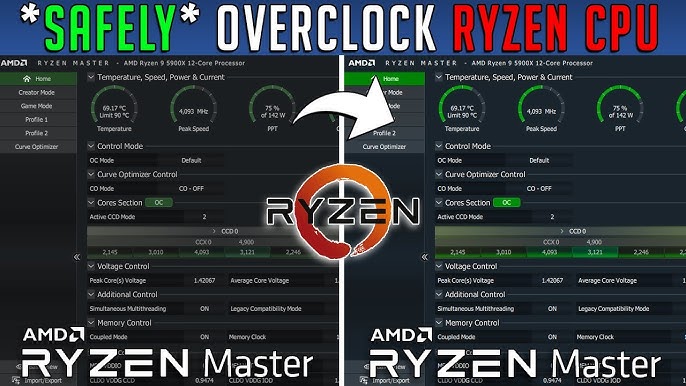 AMD Ryzen™ Master Utility for Overclocking Control