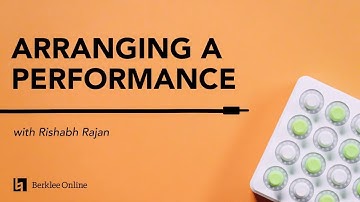 Arranging a Performance | Electronic Music Performance Techniques 22/23