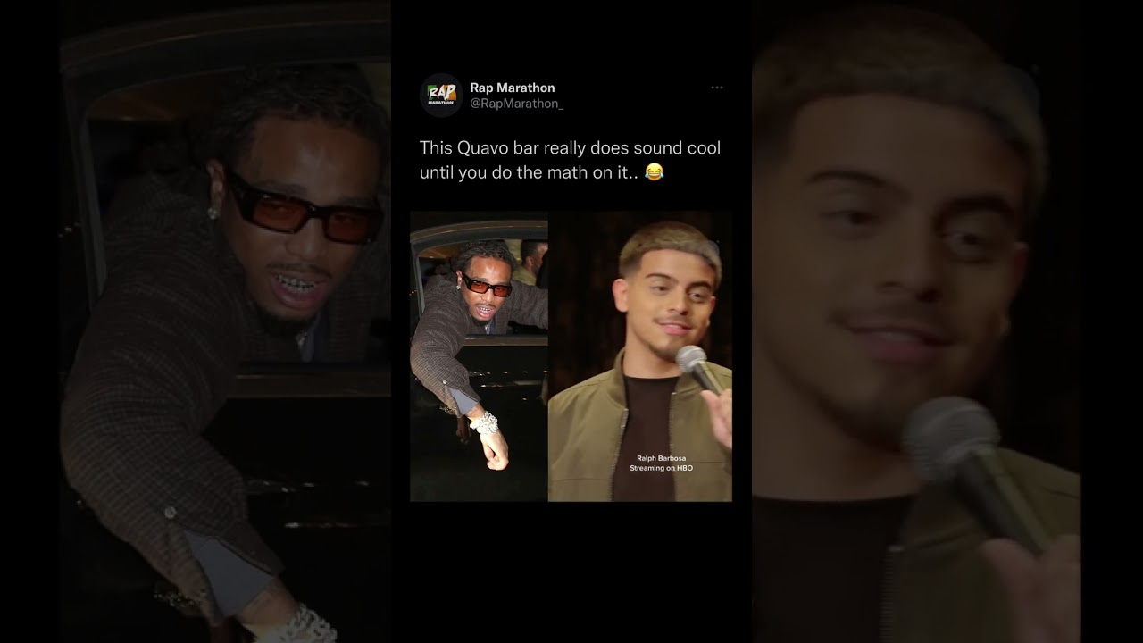 Παρακολούθηση This Quavo Bar Really Does Sound Cool Until You Do The Math… 😂 🎥: HBO 🎤: @ralphbarbosa03 στο YouTube Παρακολούθηση This Quavo Bar Really Does Sound Cool Until You Do The Math… 😂 🎥: HBO 🎤: @ralphbarbosa03 στο YouTube