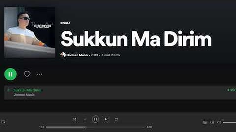 Dorman Manik - Sukkun Ma Dirim (Official Music Video)