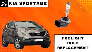 Kia Sportage SL 2010-2015 - Fog Light Bulb Replacement