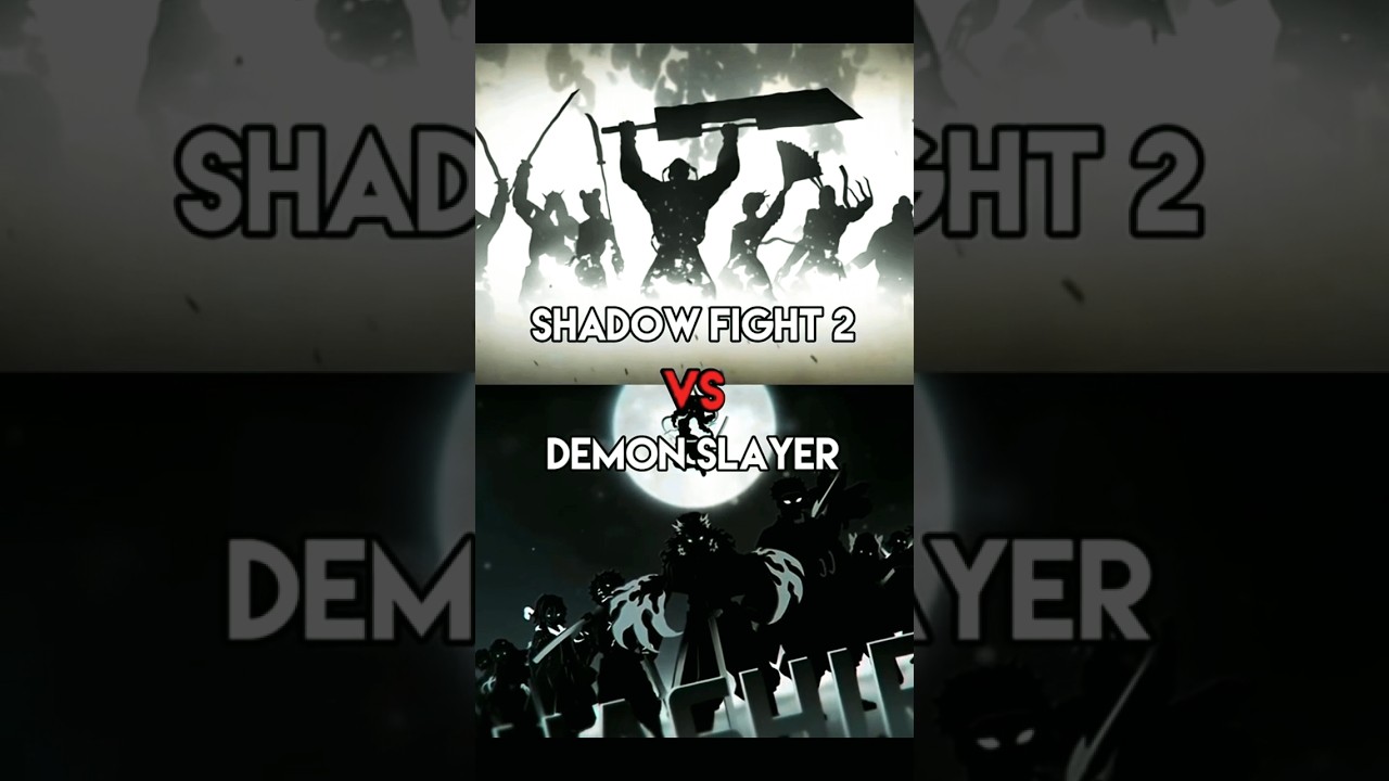 Shadow Fight 2 Verse Vs Demon Slayer Verse 🥶 🤔 