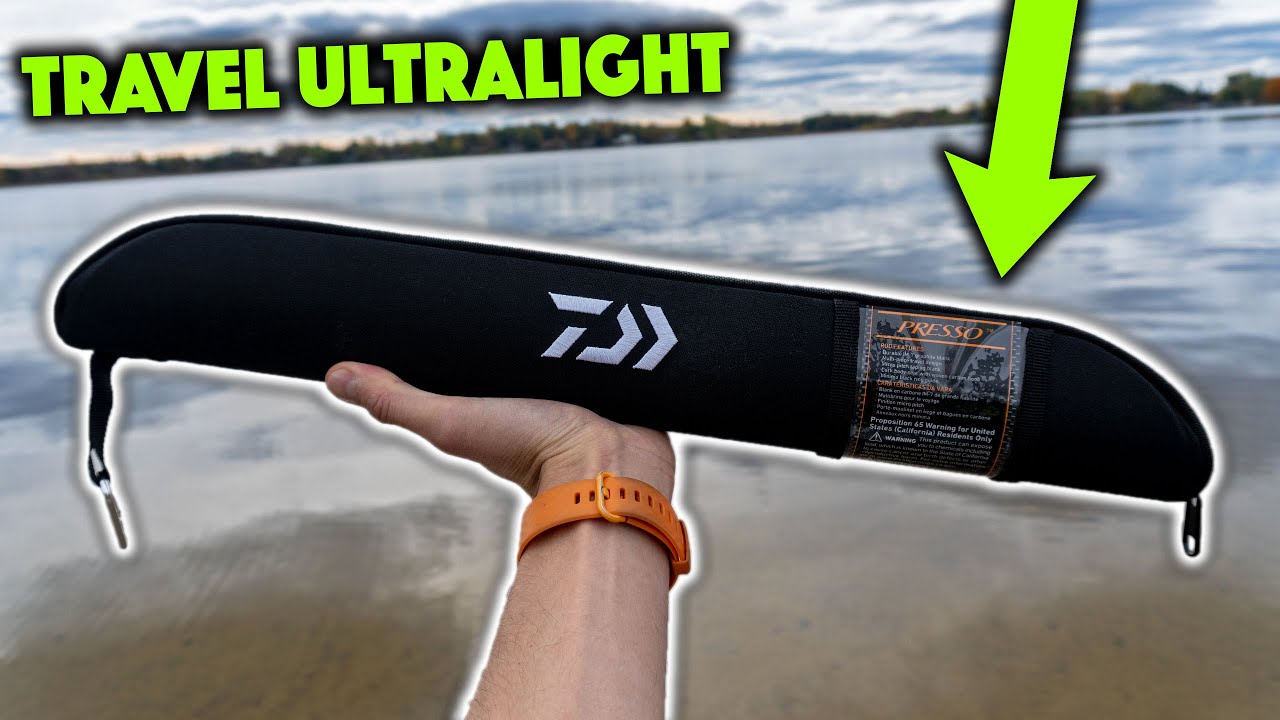 Fishing With The DAIWA PRESSO Travel Ultralight! 