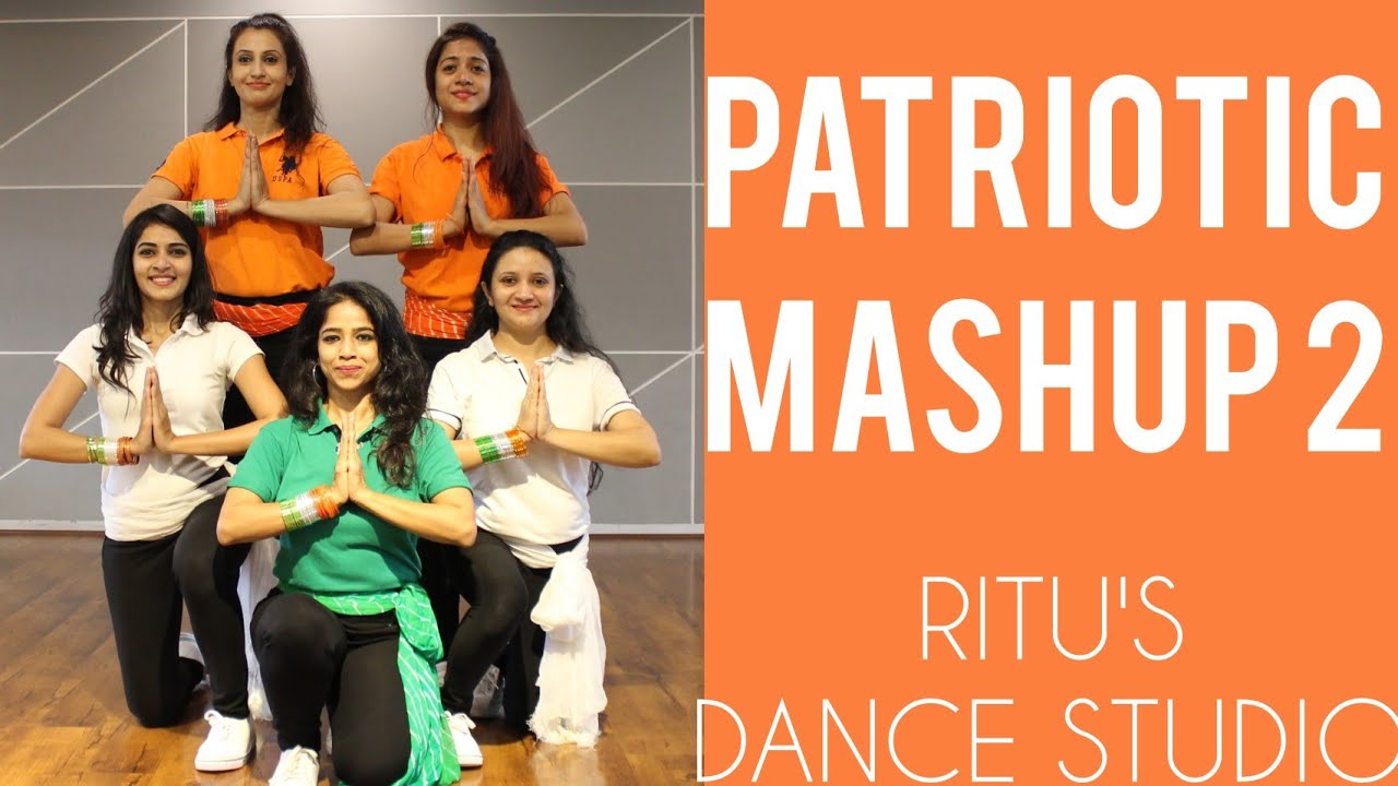 BEST PATRIOTIC DANCE ONE INDIA MASH UP 2 26 JANUARY RITUS DANCE STUDIO15 AUGUST DESHBHAKTI