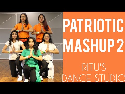 #PATRIOTICDANCE/ ONE INDIA MASH UP 2/26 JANUARY SONGS/ RITU'S DANCE STUDIO