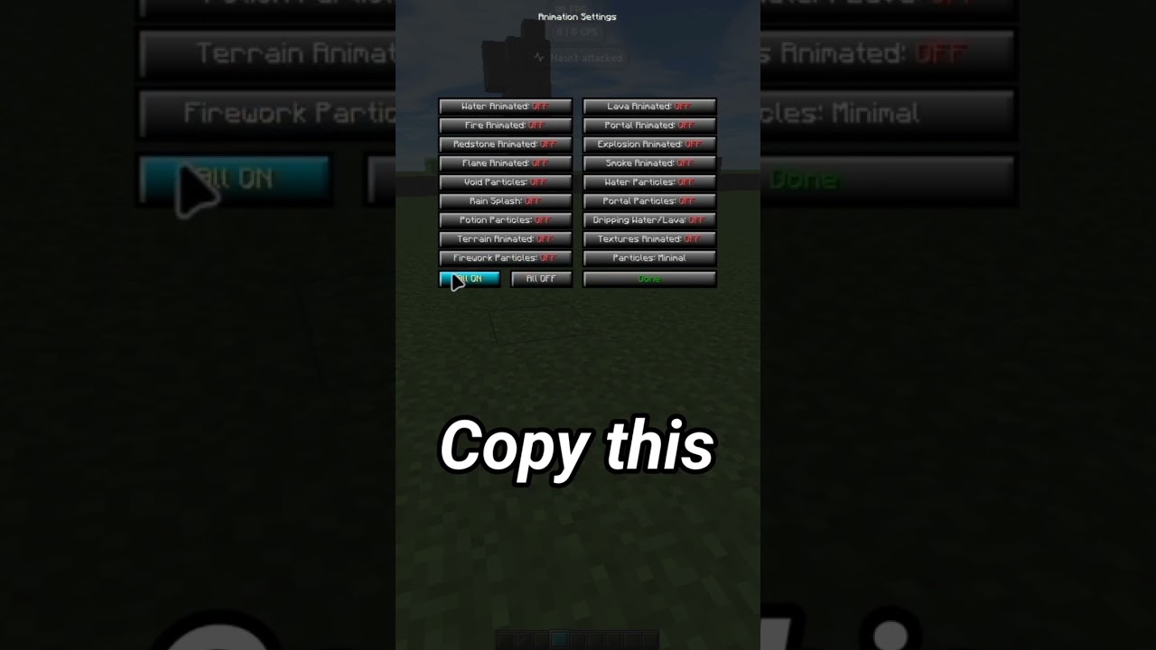 How to get 1000 FPS in Minecraft 