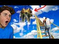 I Found A STAIRWAY To FLOATING CASTLE In GTA 5.. (Mods)