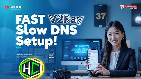 How to Create V2Ray Slow DNS Config for HTTP Custom VPN | free internet