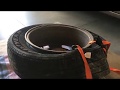 How to remove a tire from a rim for free in 5 minutes