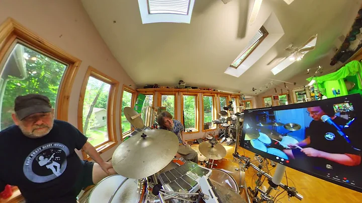 Double Drum Lesson with Billy Ashbough, Mike Mawhi...