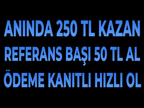 ANLIK 250 TL KAZAN REFERANS BAŞI 50 TL / BORSA AİRDROPU /  ANLIK ÇEKİLEBİLİR AİRDROP / ÖDEME KANITLI