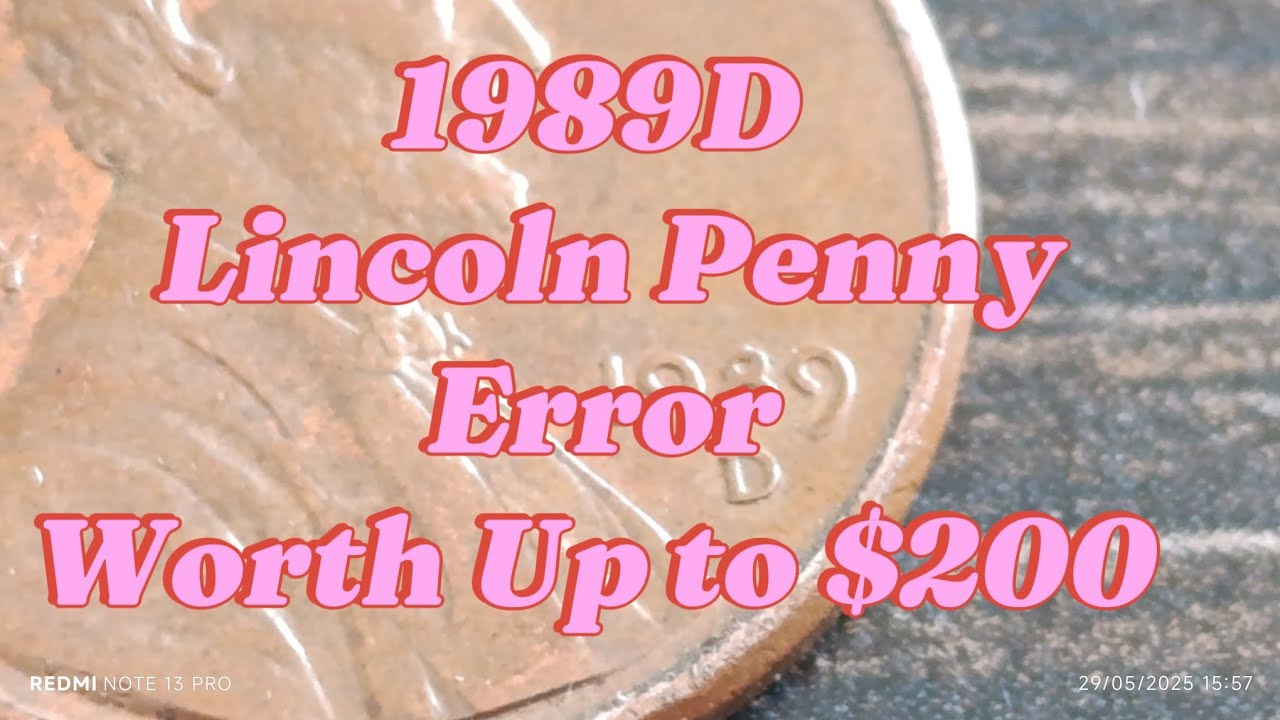 1989D Lincoln Penny Error – Worth Up to $200 