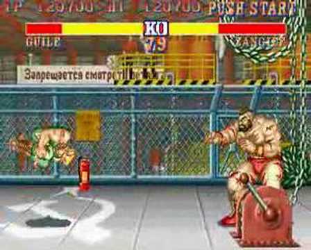 Guile Glitch Flash Kick