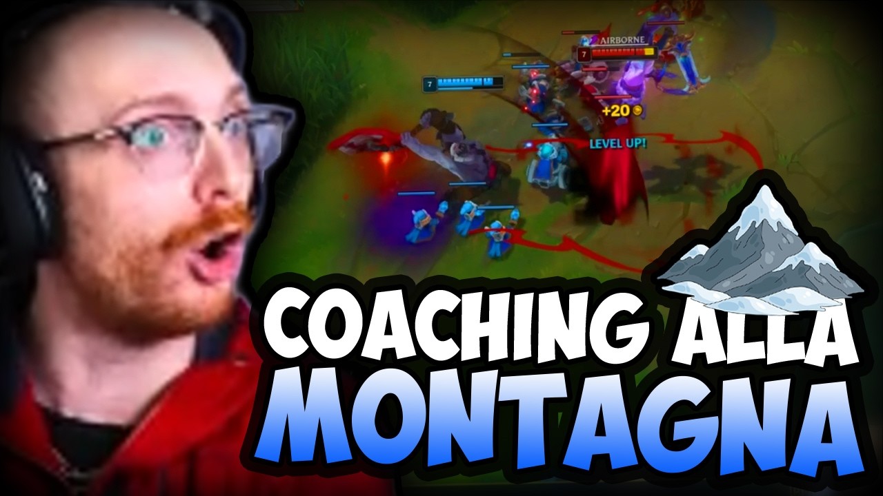 Coaching a MONTAGNA:  RANK 1 in Italia TOPLANE!!