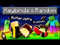 Minecraft BUT, our CONTROLS are fully RANDOMIZED?!?