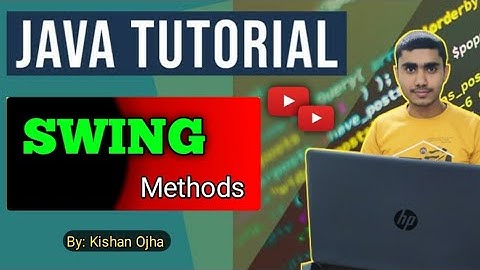 Java Swing methods | with example | JButton,JFrame, JLebel | BRABU UNIVERSITY #java #javaswing
