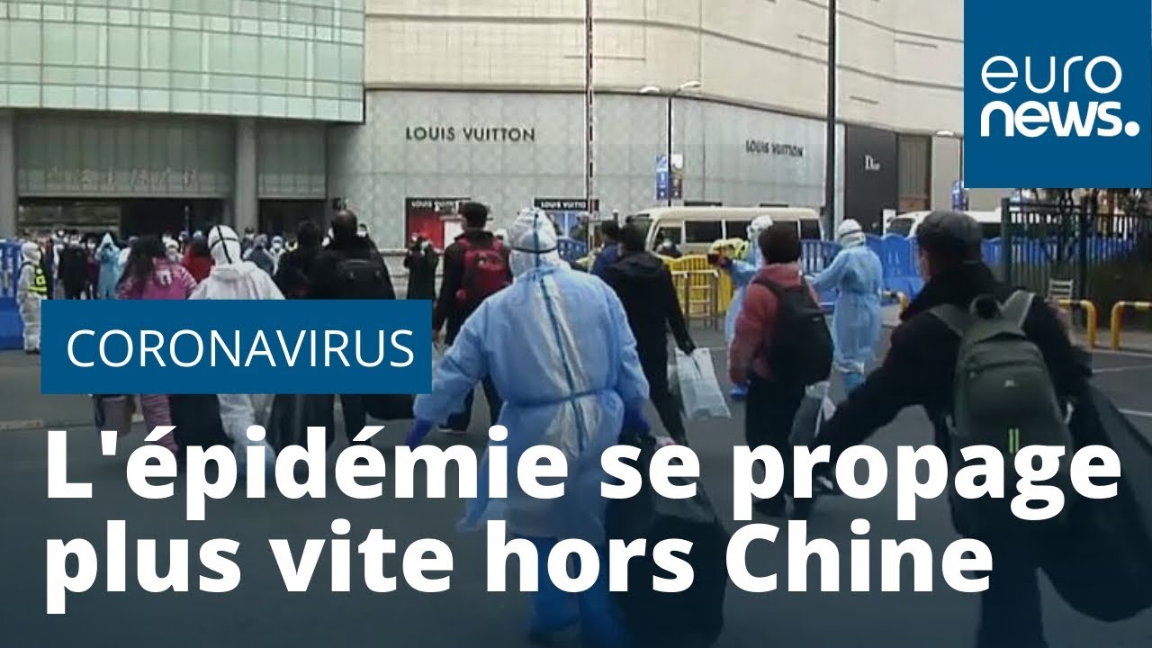 Coronavirus  il y a dsormais plus de contaminations hors de Chine