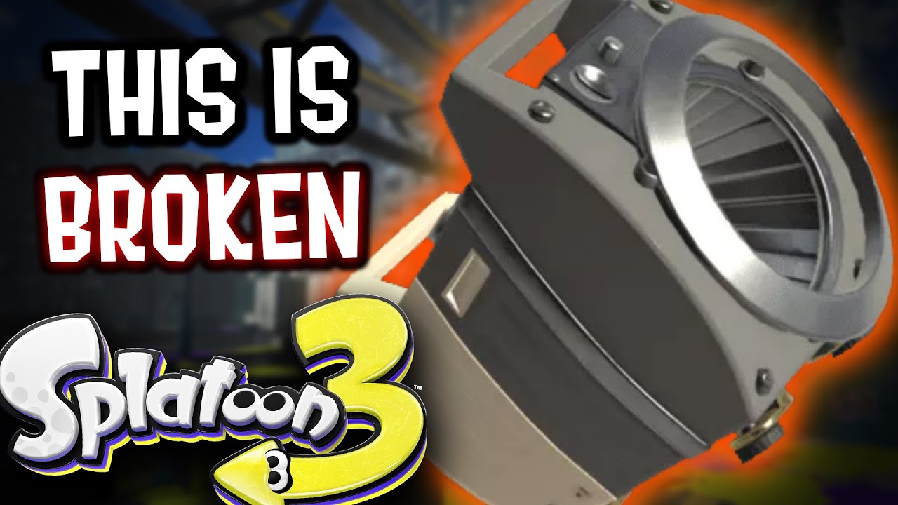 BEST WEAPON IN SPLATOON 3 BY FAR