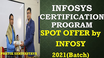 InfyTQ certification Program 2021 ! SPOT OFFER ! Golden Opportunity !