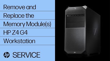 Remove and Replace the Memory Module(s) | HP Z4 G4 Workstation | HP