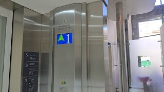 KONE, TK and OTIS Lifts Modded by Omega at the National Gallery of Scotland in Edinburgh