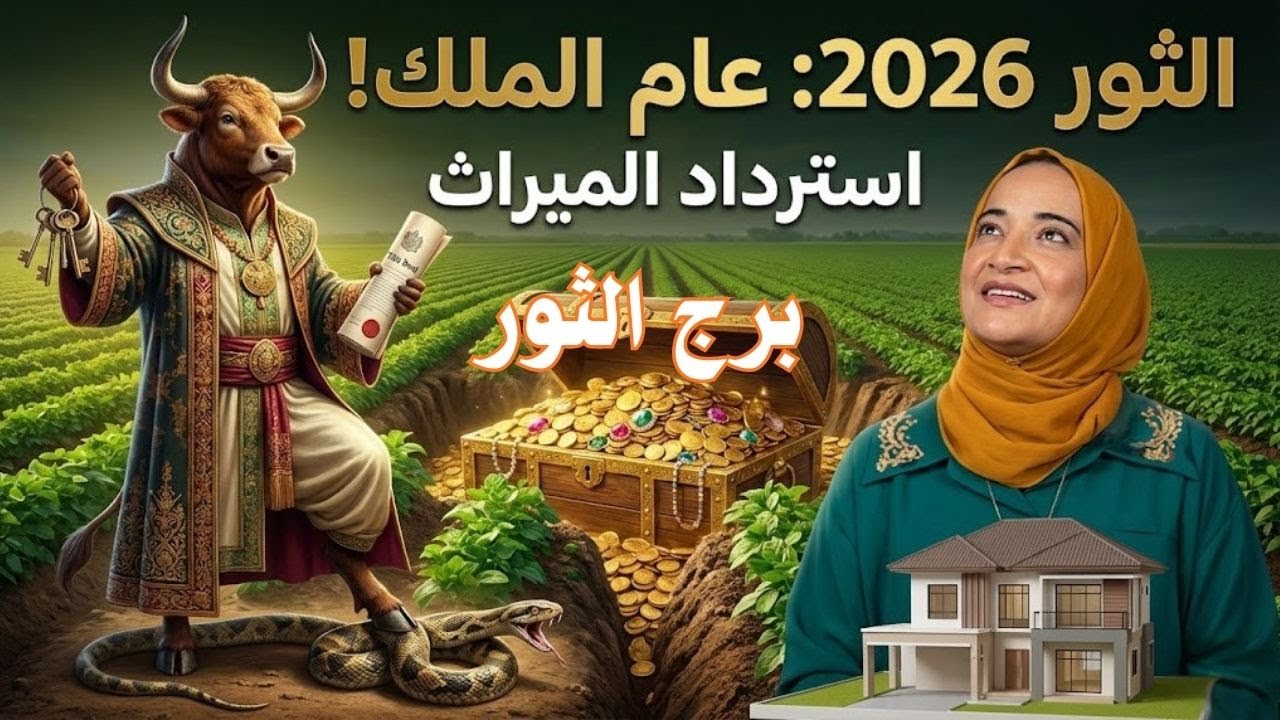 زلزال الثراء لعام 2026 لبرج الثور: هناء عبد الله تكشف 