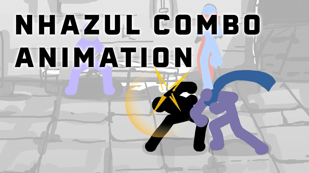 Nhazul Warm-Up Combo - Stick Fight Animation
