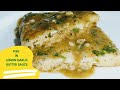 Fish in Lemon Butter Sauce | Lemon Butter Garlic Sauce Fish Recipe Bangla |  Fish Fillet Recipe