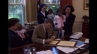 President Reagan's Photo Opportunities on October 2, 1986