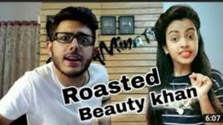 Carryminati Roasted Tiktok Queen Beauty Khan Full Bakchodi