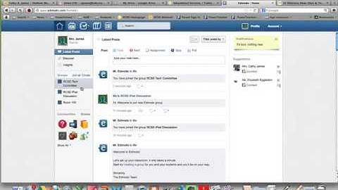 Joining an Edmodo group