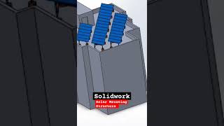 Solar Projects | Solidworks Drawing #solarenergy #simulation #solidworks #solarsystem #sketchup