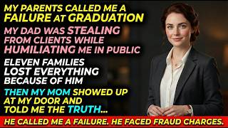 My Parents Called Me a Failure at My Own Graduation — Now They Are Facing Fraud Charges