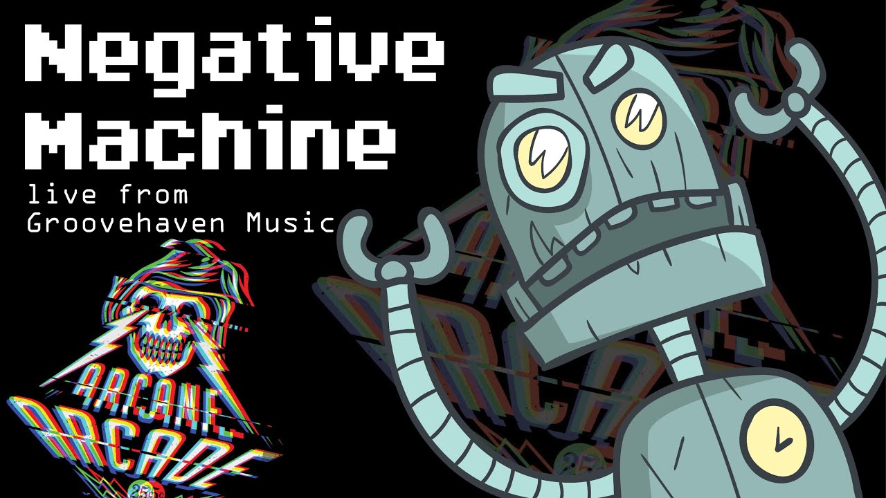 Negative Machine by Arcane Arcade at Groovehaven Music (St. Pete FL) 6.12.21 bekijken op YouTube Negative Machine by Arcane Arcade at Groovehaven Music (St. Pete FL) 6.12.21 bekijken op YouTube