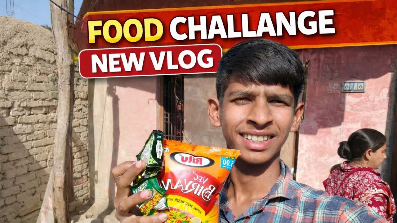 Food challenge🙏nana kya kha rahe hai😯