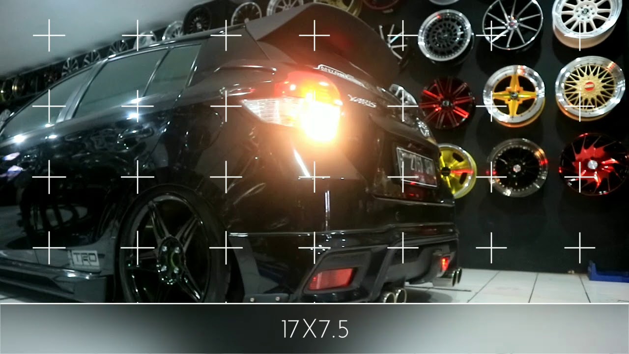 Pemasangan velg VPS 302 Ring 17 on New Yaris