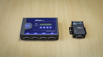 MOXA - Use and set-up