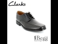 Clarks Tilden Walk Black formal shoes