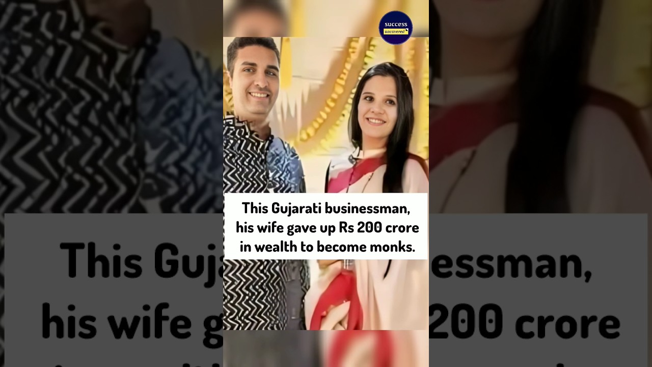 Gujarati businessman gave up 200 crore and became monk