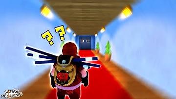 When a Simple Hallway Becomes an Escape Room...  - Scrap Mechanic Challenge Builder