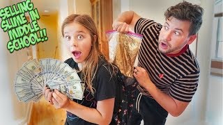 AYDAH OPENS HER SLIME BUSINESS AT SCHOOL | DOES SHE GET CAUGHT?