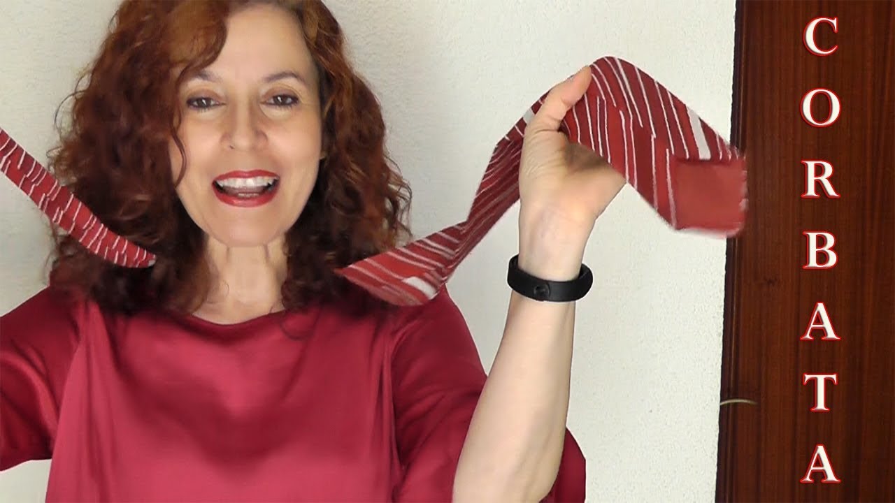 Cómo hacer una CORBATA 👉 Patrones + Confección